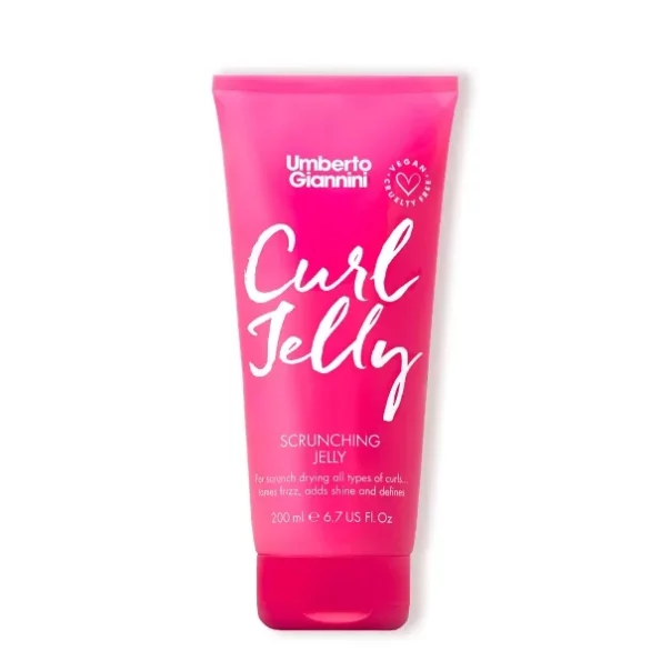 Umberto Giannini Curl Jelly Scrunching Jelly | For All Types of Curls & Waves, Tames Frizz. Adds Shine & Defines | Vegan, Cruelty Free - 200 ml (Pack of 1), Herbkart8t771QERXp4EuL.webp, Herbkart8t771QERXp4EuL