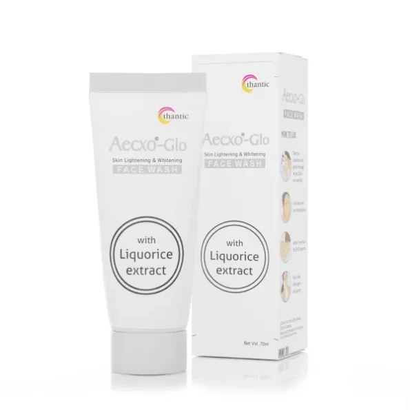 Aecxo Glo 2% Kojic Acid Brightening Face Wash With 1% Glycolic Acid, 3% Niacinamide & Vitamin C | Fights Tanning, Dark Spots & Pigmentation | Good For All Skin Types (70ml), Herbkart8t7615DQFaZ9ML.webp, Herbkart8t7615DQFaZ9ML