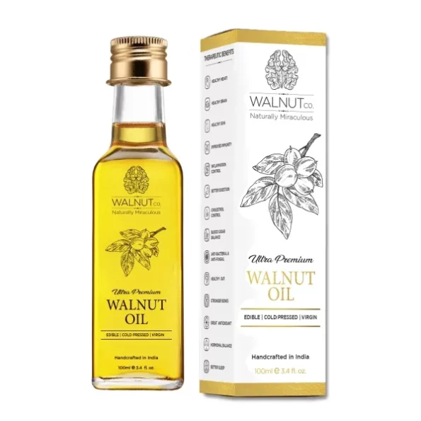 WALNUT co - 100% Pure Cold Pressed Premium Edible Walnut Oil (100ml), Herbkart8t781niiICSPrL.webp, Herbkart8t781niiICSPrL