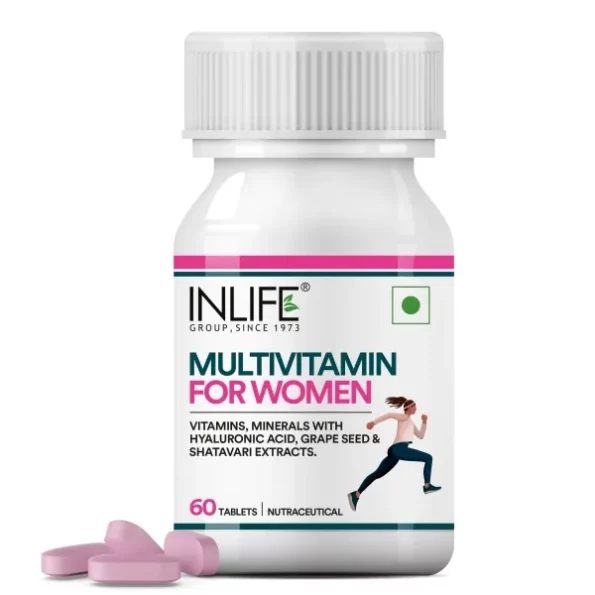 INLIFE Women's Multivitamin Tablets 60 Tablets available on Herbkart