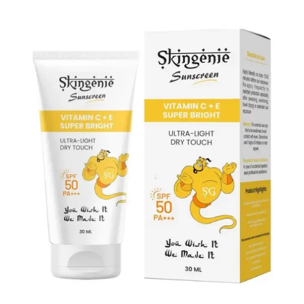 Skingenie sunscreen - spf50+++ - vitamin C - 30g, 423643-1.webp, 423643 1