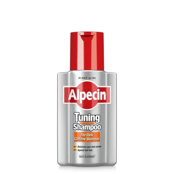 Alpecin Tuning Shampoo 200ml | Preserves Natural Hair Colour and Supports Natural Hair Growth | Dark Caffeine Shampoo to Cover Early Grey Hairs | Hair Care for Men, Herbkart8t761kYDLQ8ybL.webp, Herbkart8t761kYDLQ8ybL