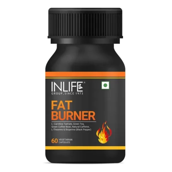 INLIFE Fat Burner Supplement - 60 Vegetarian Capsules available on Herbkart