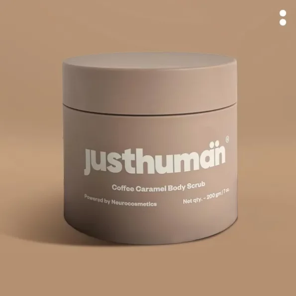 Justhuman Coffee Caramel Body Scrub 200g, Herbkart8t76120gX5FD8fL.webp, Herbkart8t76120gX5FD8fL