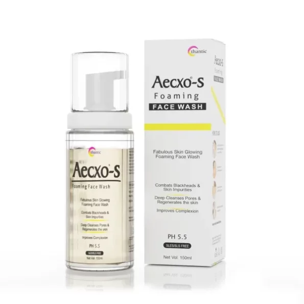 Aecxo S 2% Salicylic Acid Face Wash For Acne Prone & Oily Skin | Gentle Face Wash Enriched With Papaya Extract To Combat Black Heads & Impurities (150ml), Herbkart8t771W6rJNEdkL.webp, Herbkart8t771W6rJNEdkL
