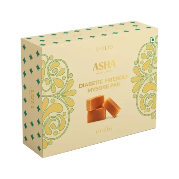 ASHA SWEETS Premium Handcrafted Diabetic Friendly Mysore Pak - 250gm, Herbkart8t761h2dUdgGjL.webp, Herbkart8t761h2dUdgGjL