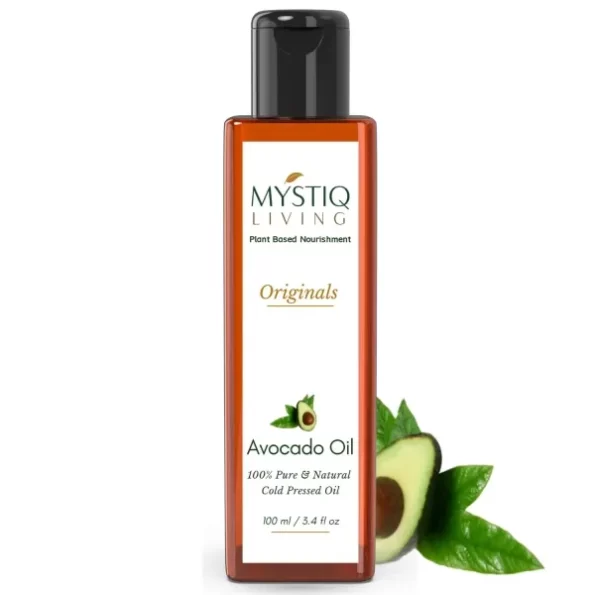 Mystiq Living Avocado Oil - 100 ML, Herbkart8t761rdlSKuoNL.webp, Herbkart8t761rdlSKuoNL