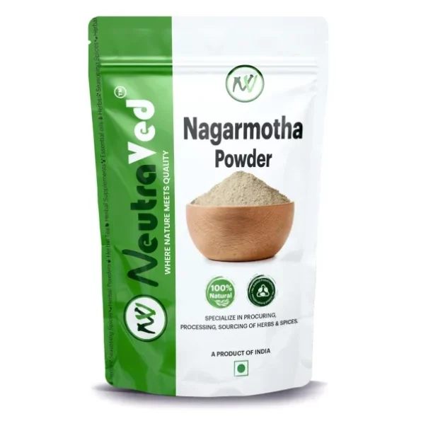 NeutraVed Nagarmotha Powder 100g available on Herbkart