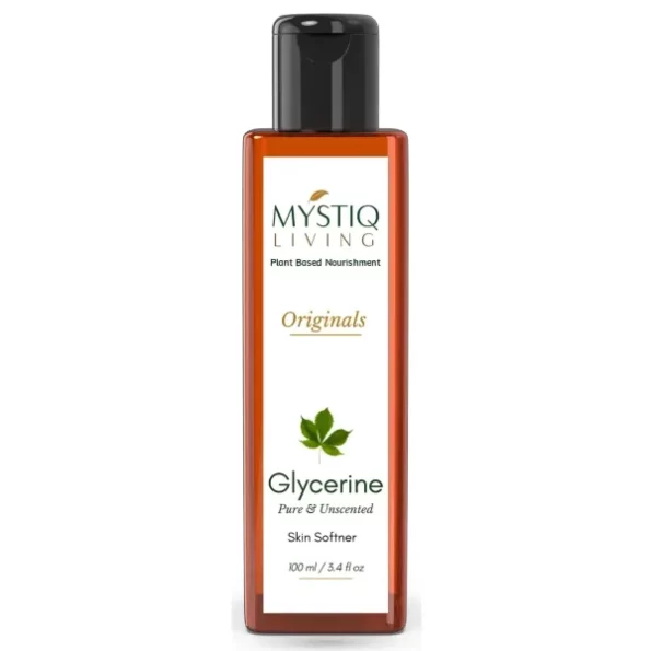 Mystiq Living Glycerine - Plant Based (Pure and Unscented) - 100 ML, Herbkart8t751s8Zi0sBqL.webp, Herbkart8t751s8Zi0sBqL