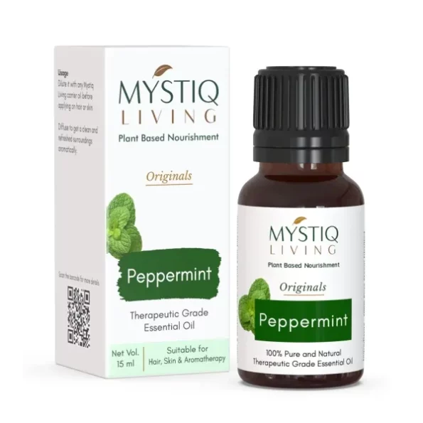 Mystiq Living Peppermint Essential Oil - 15ml, Herbkart8t76199RaIRtZL.webp, Herbkart8t76199RaIRtZL