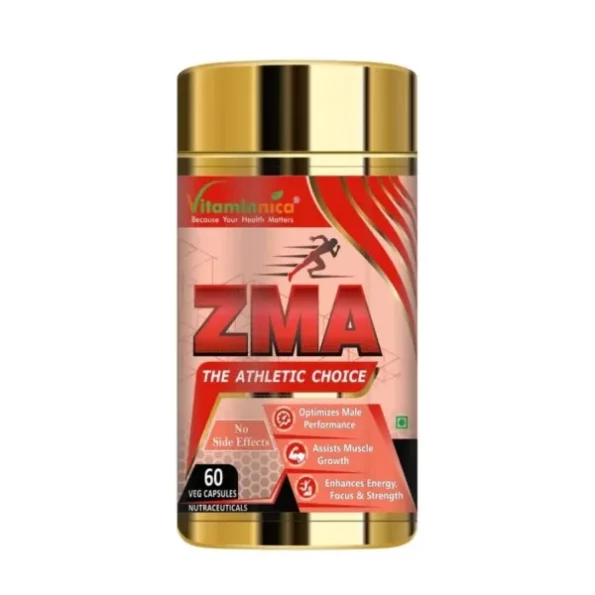 Vitaminnica ZMA - Sports Recovery, 60 Capsules available on Herbkart