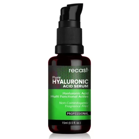 Recast Hyaluronic Acid Serum For Face, Skin, Under Eyes, Wrinkles, Scars And Moisturising