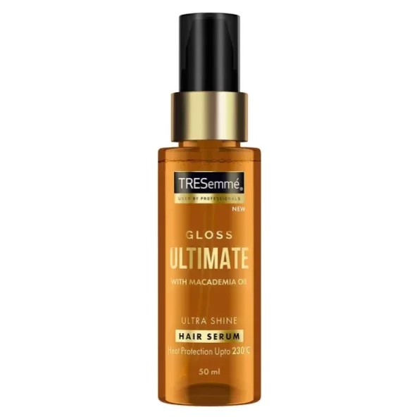 TRESemme Gloss Ultimate Ultra Shine Hair Serum 50ml with Macadamia Oil & Vitamin E, for Super shiny Finish, Herbkart8t751ZRxq520-2L.webp, Herbkart8t751ZRxq520 2L
