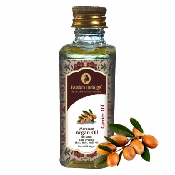 Passion Indulge Natural Moroccon Argan Carrier Oil - 60ml, Herbkart8t761JIAintOsL.webp, Herbkart8t761JIAintOsL