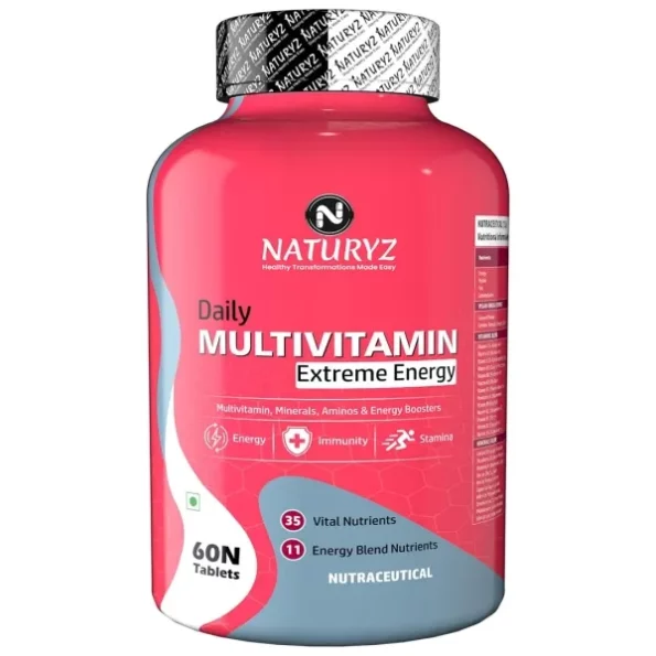 Naturyz Daily Multivitamin Extreme Energy with 35 Nutrients and 11 Energy Blend - 60 Tablets, Herbkart8t761aO2OIPzuL.webp, Herbkart8t761aO2OIPzuL