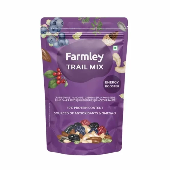 Farmley Premium Trail Mix, 160g, 7 Superfood in Mix, Herbkart8t7610W020S3vJL.webp, Herbkart8t7610W020S3vJL