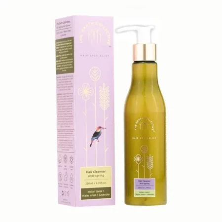 THE EARTH COLLECTIVE Anti-Ageing Hair Cleanser for Dull Hair | Hair Repair Formula | Reduce Thinning Hair | Paraben Free | No Harmful Chemical | Pack of 10Ml