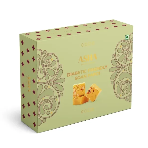 ASHA SWEETS Premium Handcrafted Diabetic Friendly Soan Papdi - 250gm, Herbkart8t771Z7i36dJqL.webp, Herbkart8t771Z7i36dJqL