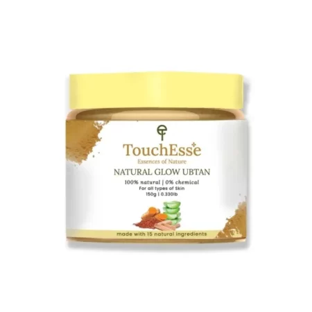 TouchEsse Ubtan Powder | Traditionally Prepared To Give Radiant Glow | 100% Natural, 0% Chemical Secrets of Flawless Skin For Men & Women | Made Up of 15 Natural Ingredients - 150g