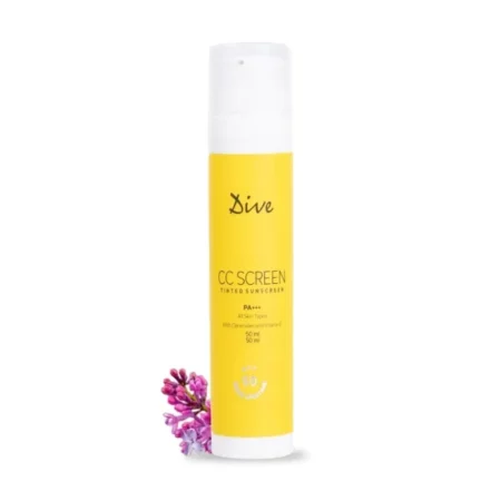 Dive Cc Screen Tinted Sunscreen Spf 50, Pa+++ For All Skin Types
