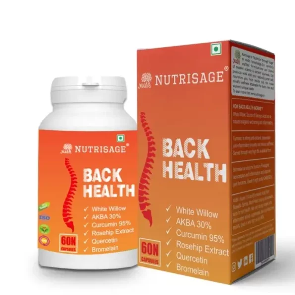 Nutrisage Back Health, Spine and Disc, Back Pain Relief with 9 Potent Herbs 60 Veg Cap, Herbkart8t751zq20Cu0DyL.webp, Herbkart8t751zq20Cu0DyL