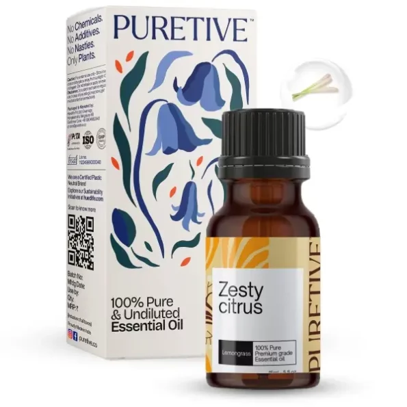 Puretive Lemongrass Essential Oil 15ml, Herbkart8t781T5w0MvFrL.webp, Herbkart8t781T5w0MvFrL