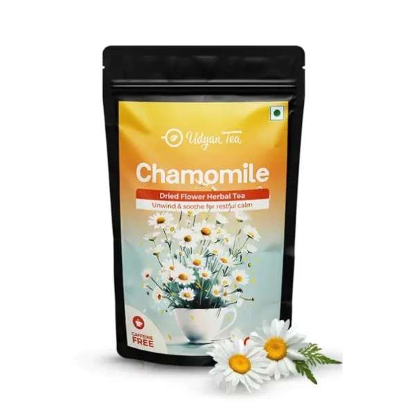 Udyan Tea Chamomile Pure Herbal Tea -100 g, Herbkart8t771CB200Lk20QL.webp, Herbkart8t771CB200Lk20QL