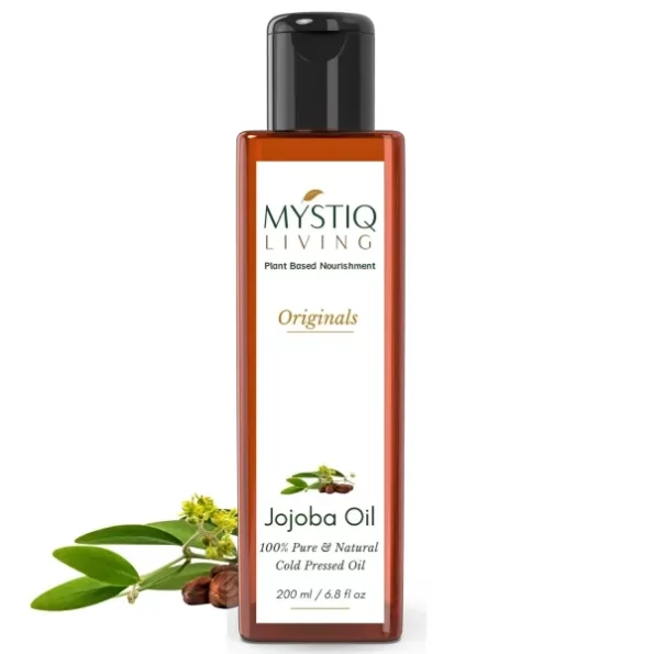 Mystiq Living Jojoba Oil - 200 ML, Herbkart8t761lN47iajcL.webp, Herbkart8t761lN47iajcL