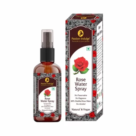 Passion Indulge Rose Water Spray for face Toner| Gulab jal - 100ml Each (Buy 1 Get 1 Free)