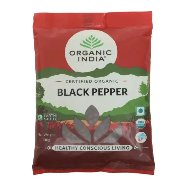 ORGANIC INDIA Black Pepper(Whole)-100gm, Herbkart8t7614xBKXkrtL.webp,