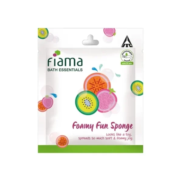 Fiama Bath Essential Foamy Fun Sponge Bath Accessories available on Herbkart