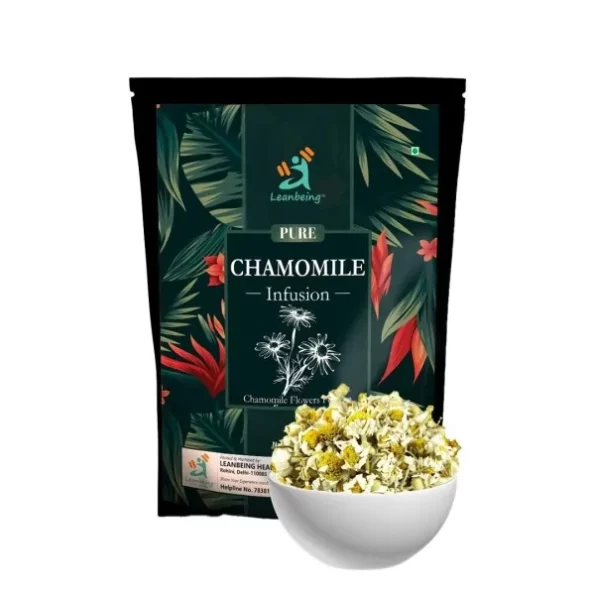 Leanbeing Organic Chamomile Tea (100 Gm), Herbkart8t7619HyW6REIL.webp, Herbkart8t7619HyW6REIL