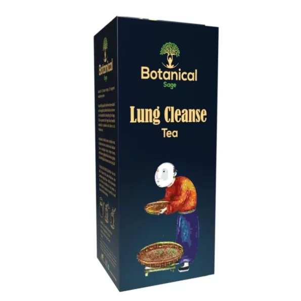 Botanical Sage Lung Cleanse Tea 30 Pyramid Teabags available on Herbkart