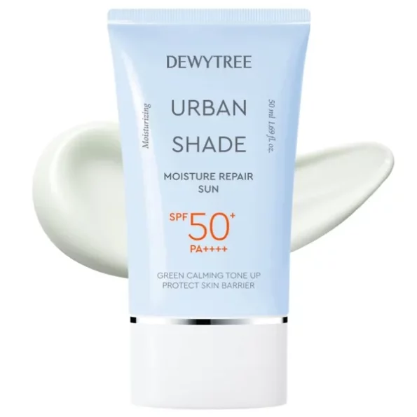 DEWYTREE Urban Shade Moisture Repair Sun SPF 50+ Pa++++ with Mini Size Sunscreen & Cleansing Milk available on Herbkart