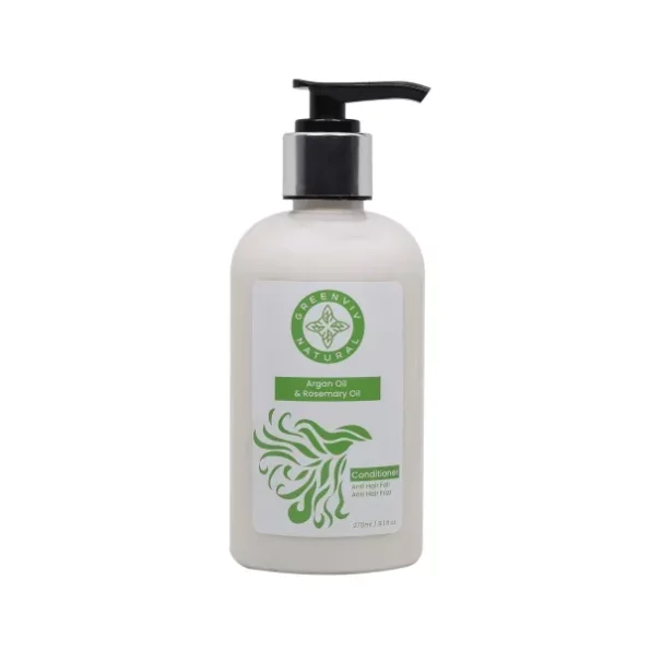 Greenviv Natural Hair Conditioner, Argan Oil & Rosemary, 270ML available on Herbkart