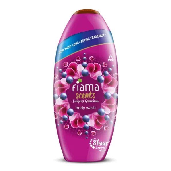 Fiama Scents Body Wash Shower Gel Juniper & Geranium, 250ml available on Herbkart