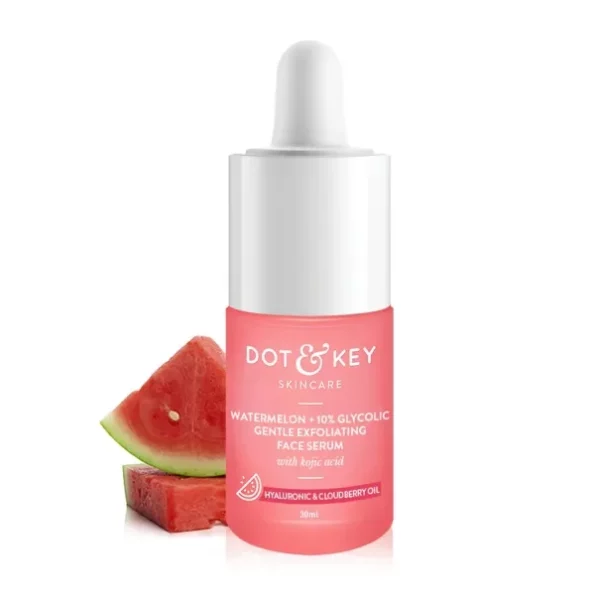 Dot & Key Watermelon 10% Glycolic Serum for Face Glowing, With KojicI 30ml available on Herbkart