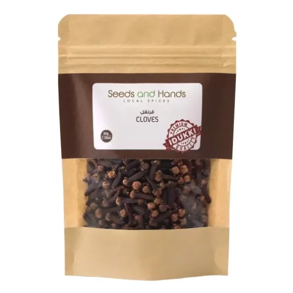 Seeds and Hands Idukki Cloves/Laung Whole (30 gram) available on Herbkart