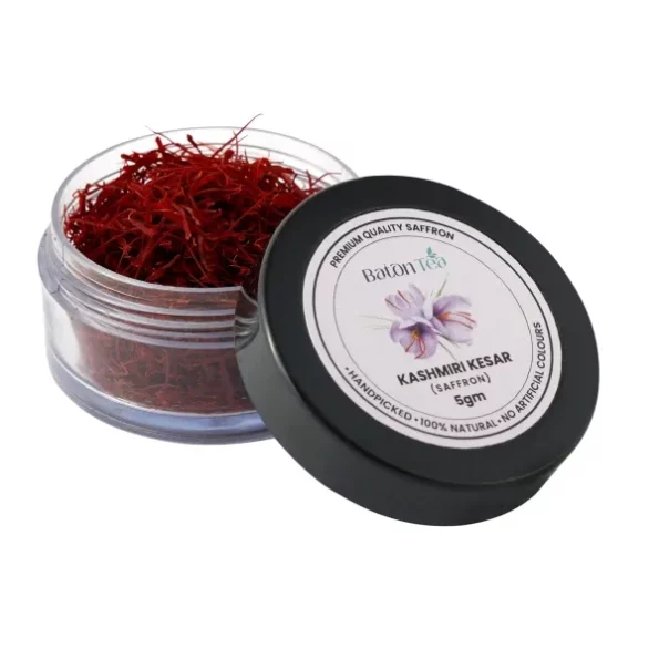 Baton Tea Original Kashmiri Saffron 100% Natural Certified Grade A Saffron for Pregnant Women Pooja Rituals & Food Aroma, Herbkart8t771GHytE9t5L.webp, Herbkart8t771GHytE9t5L
