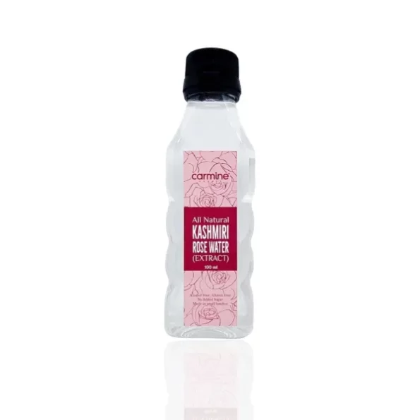 Carmine County All Natural Premium Rose Extract Water, 100 ml available on Herbkart