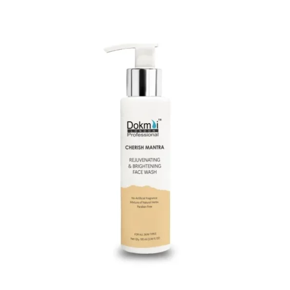 Dokmai LONDON Face Wash Gentle Skin Cleanser for Dry to Normal, Sensitive Skin, 100 ml available on Herbkart