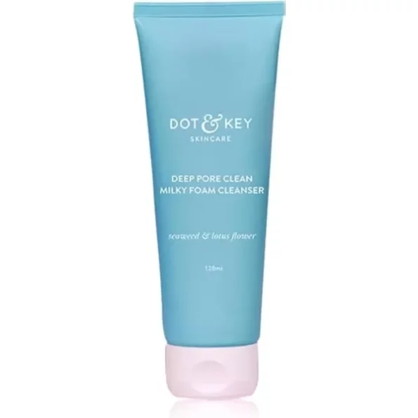 Dot & Key Deep Pore Clean Foaming Face Wash for Daily Use 100ml available on Herbkart