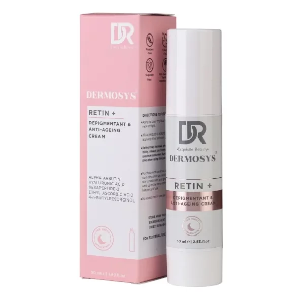 Dermosys RETIN+ Collagen Boosting -Advance Repair Peptide Night Cream 50ml available on Herbkart