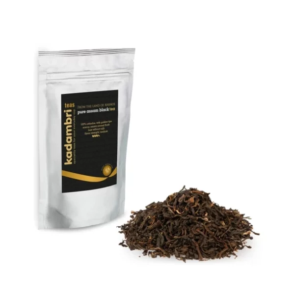 Kadambri Teas Pure Assam Black Tea (200 grams) available on Herbkart