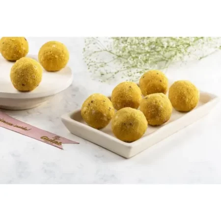Gulab Wala Plain Besan Laddu - 500gm | Festival Gifts for Family and Friends | Delicious Indian Mithai Box | Homemade Taste | Traditional Dessert
