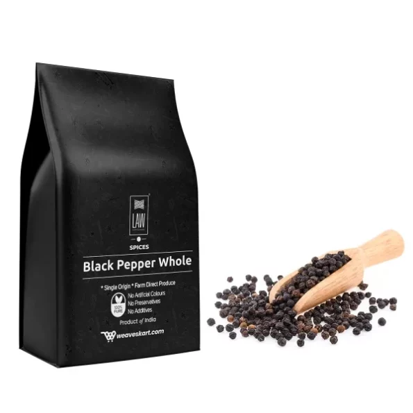 looms & weaves - Malabar Black Pepper - 50 gm available on Herbkart