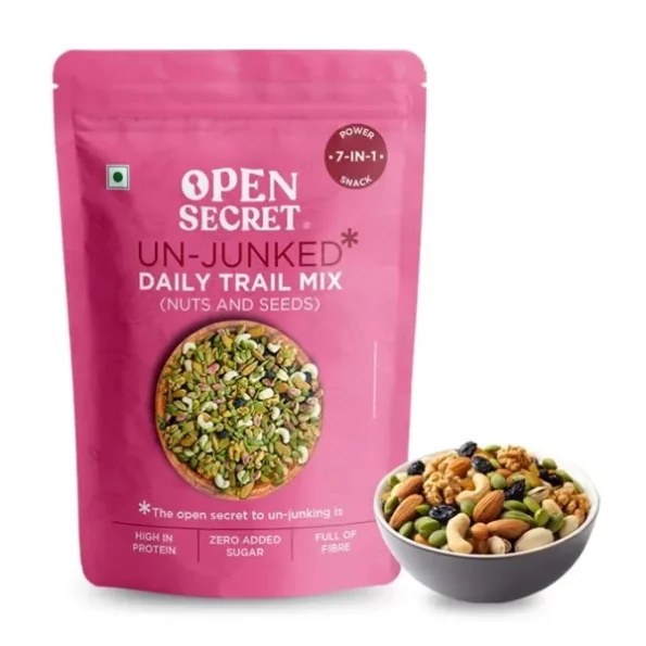 Open Secret Trail Mix 200gm available on Herbkart