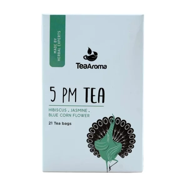 Tea Aroma - 5 Pm Tea Bags, 21 Tea Bags, Rejuvenate, Refresh, Reenergize, Herbkart8t751usvprsZlL.webp, Herbkart8t751usvprsZlL