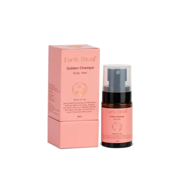 Earth Ritual Golden Champa Luxury Body Mist 30ml available on Herbkart