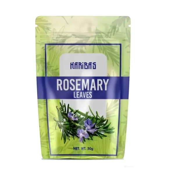 HARIBAS Rosemary Dried Leaf Chai Tea, Flake - 50Gm, Herbkart8t761QD0626H6L.webp, Herbkart8t761QD0626H6L